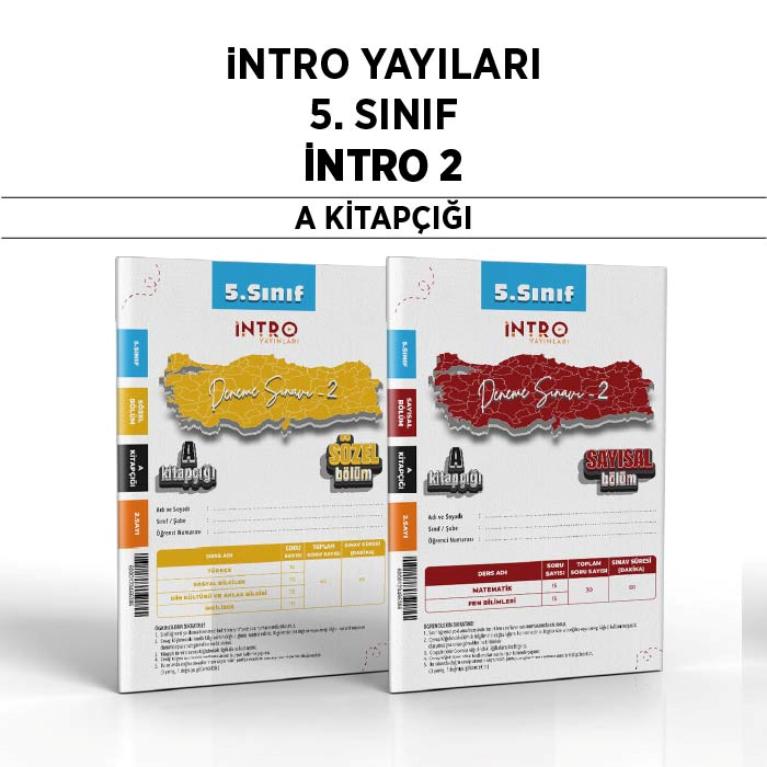 İNTRO 05.SINIF SÜREÇ DEĞ.(SDS) SAY/SÖZ 2-A - 25-26